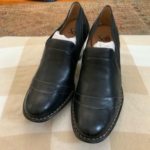 Sofft comfort shoes black leather shootie